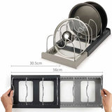 Kitchen Organizer Sink Drain Shelf Dish Drying Rack Bowl Plates Shelf Storage Drawer Desktop Adjustable Holder Home Accessories