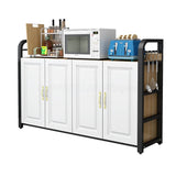 Kitchen Shelf Islands Storage Rack Home Organizer Cabinet Furniture With Non-slip Feet For Kitchens Complete Cabinets