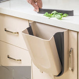 Kitchen Car Trash Can, Folding Garbage Bin, Waste Bin, Dustbin, Rubbish Bin, Recycle Bin for Kitchen
