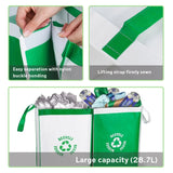 Kitchen Separate Recycling Waste Bin Bags, Recycle Garbage Trash Sorting Bins, Waterproof Baskets, Home Storage