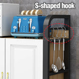 Kitchen Shelf Islands Storage Rack Home Organizer Cabinet Furniture With Non-slip Feet For Kitchens Complete Cabinets
