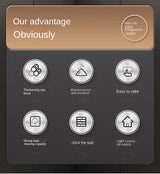 Kitchen knife rack, chopstick holder, wall-mounted multifunctional countertop, cutting board, and tool storage rack