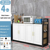 Kitchen Shelf Islands Storage Rack Home Organizer Cabinet Furniture With Non-slip Feet For Kitchens Complete Cabinets