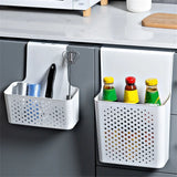 Kitchen Storage Bucket Compact Small Large Convenient Save Space Hangable Kitchen Trash Can Under The Cupboard Trash Can Shelf