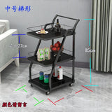 Kitchen Auxiliary Furniture Cart Storages Trolleys Shelf Noise Reduction Roulette Removable Organizers Carrelo Cucina Drawers