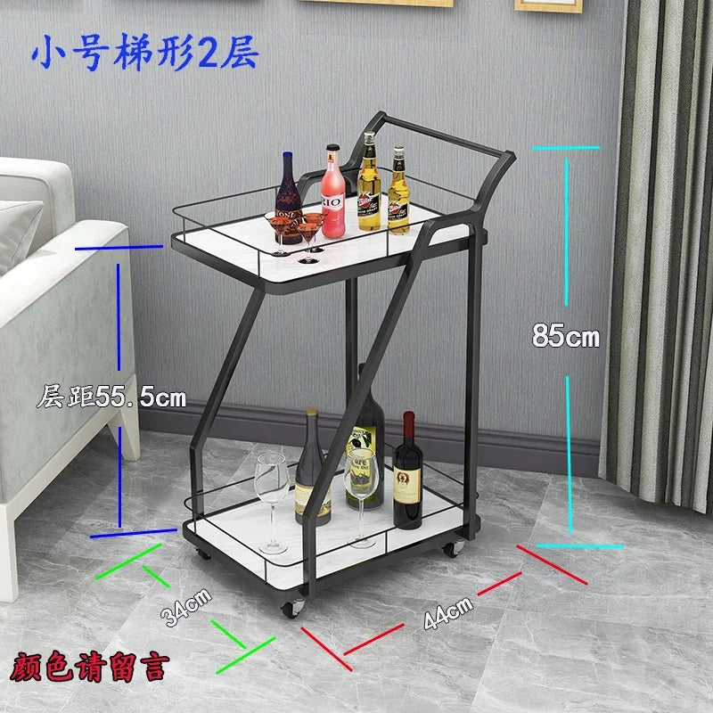 Kitchen Auxiliary Furniture Cart Storages Trolleys Shelf Noise Reduction Roulette Removable Organizers Carrelo Cucina Drawers