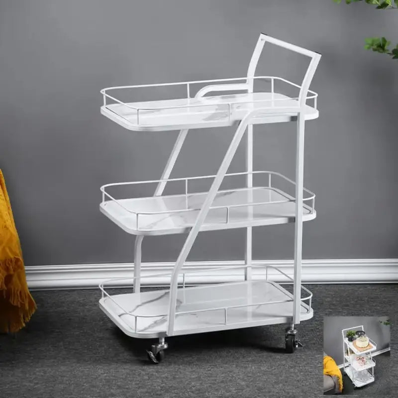 Kitchen Auxiliary Furniture Cart Storages Trolleys Shelf Noise Reduction Roulette Removable Organizers Carrelo Cucina Drawers