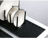 Kitchen Organizer Sink Dish Drying Rack Sink Drain Shelf Bowl Plates Shelf Storage Drawer Desktop Adjustable Holder Accessories