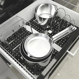 Kitchen Organizer Sink Dish Drying Rack Sink Drain Shelf Bowl Plates Shelf Storage Drawer Desktop Adjustable Holder Accessories