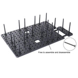 Kitchen Organizer Adjustable Dish Plate Storage Holder Drawer Retractable Tableware Dish Drying Rack Drainer Bowl Pot Lid Cup