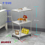 Kitchen Auxiliary Furniture Cart Storages Trolleys Shelf Noise Reduction Roulette Removable Organizers Carrelo Cucina Drawers