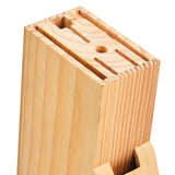 Kitchen multi socket knife holder, wooden knife holder, household tool storage rack, floor storage rack, convenient tool storage