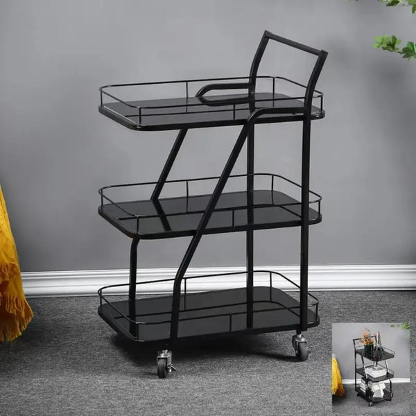 Kitchen Auxiliary Furniture Cart Storages Trolleys Shelf Noise Reduction Roulette Removable Organizers Carrelo Cucina Drawers